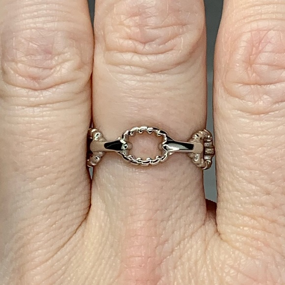 Titanium Steel Chain Link Ring - Picture 4 of 5